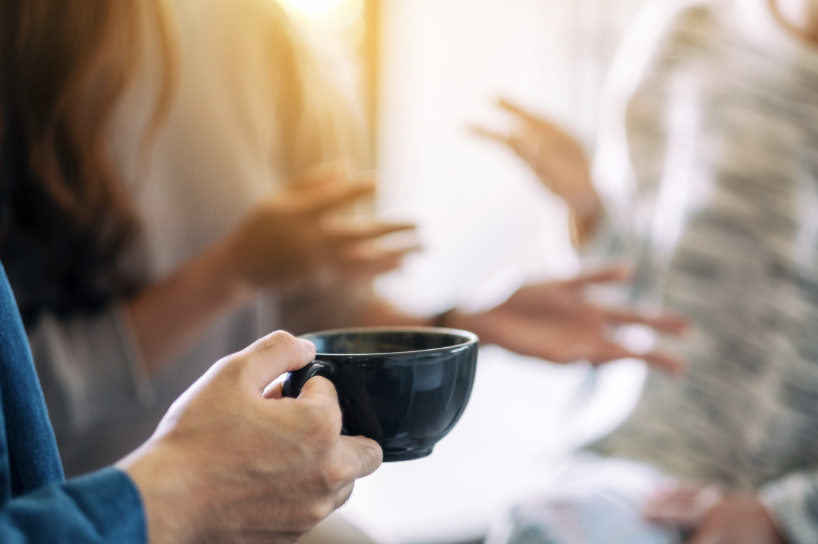 Executives engaging in confidential pre-agreement conversation